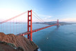 The Golden Gate Bridge at dusk The Golden Gate Bridge at dusk