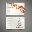Set of vector christmas / New Year cards Set of vector christmas / New Year cards