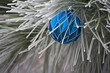 Photo: Blue Christmas Bulb Ornament Blue Christmas Bulb Ornament