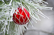 Photo: Red Christmas Ornament Red Christmas Ornament