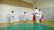 training martial arts