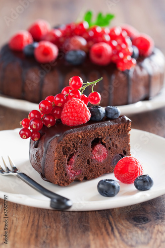 Photo: Chocolate cake Chocolate cake