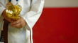 trophy and medal