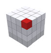 Vector: Geometric Abstract Cubes Illustration Geometric Abstract Cubes Illustration