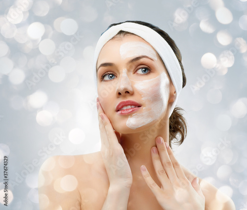 Photo: cosmetic mask cosmetic mask