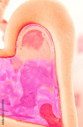 Photo: window cake, close-up window cake, close-up