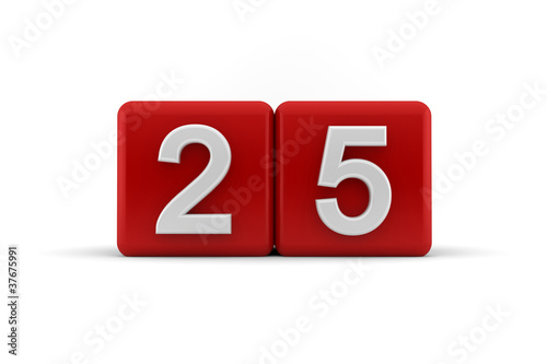 Illustration: 25. Geburtstag 25. Geburtstag