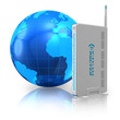 Wireless communication and internet concept