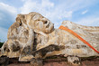 Sleeping Buddha statue in Thailand.