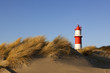 Kleiner Leuchtturm in den Dünen von Borkum