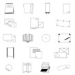 Druckerei Icons