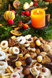 Plätzchen und Kekse zu Weihnachten