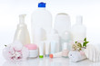care supplies on white