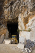 Marble quarry entrance in Carrara