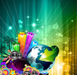 Poster Background for music event