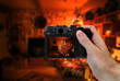 Photo: Holding Camera Taking Pictures Holding Camera Taking Pictures