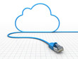 Cloud computing concept