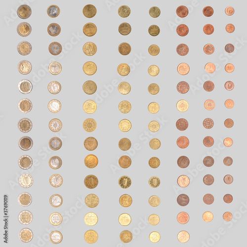 Photo: Euro coin Euro coin