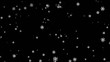 Schnee Hintergrund schwarz