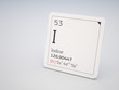 Iodine - element of the periodic table