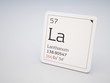 Lanthanum - element of the periodic table Lanthanum - element of the periodic table