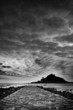 st michaels mount bw