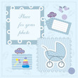 frame for baby's photo