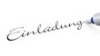 Stift Konzept - Einladung