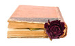 Book and rose