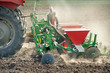 tractor and seeder
