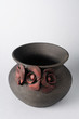 Photo: Ceramic bowl decorated with flowers Ceramic bowl decorated with flowers