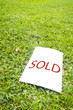 sold sign