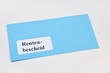 Rentenbescheid Briefumschlag