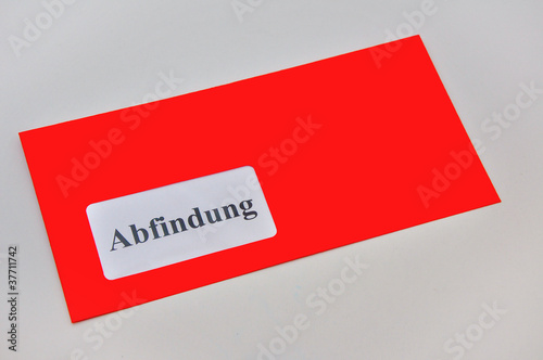 Foto: Abfindung im Briefumschlag Abfindung im Briefumschlag