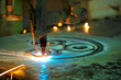 Photo: Plasma cutting Plasma cutting