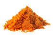 Pile of ground peppers Pile of ground peppers