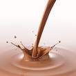 Photo: pouring chocolate pouring chocolate