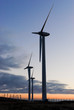 Wind Turbines in Mojave Desert California