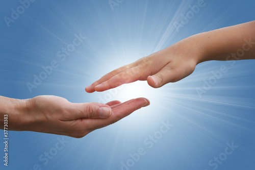Photo: helping hands helping hands
