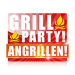 Grillparty! Angrillen! Button, Icon