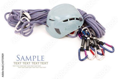 Photo: Climbing equipment Climbing equipment
