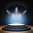 Empty stage.