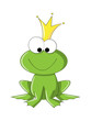 Vektor: Frog prince or princess Frog prince or princess