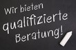 Qualifizierte Beratung