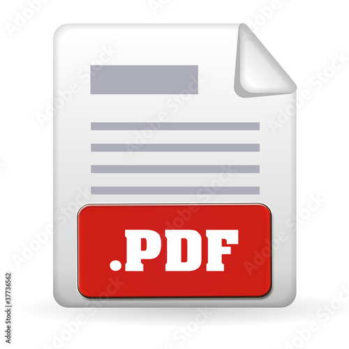 Illustration: Folder Icon - .PDF Folder Icon - .PDF