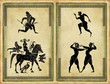 Old greek set illustration Old greek set illustration