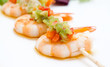 Brocheta de gambas Brocheta de gambas