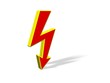 Vektor: 3D Energie Blitz 3D Energie Blitz