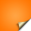 page tournée orange