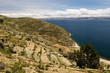 Titicaca lake, Bolivia, Isla del Sol landscape